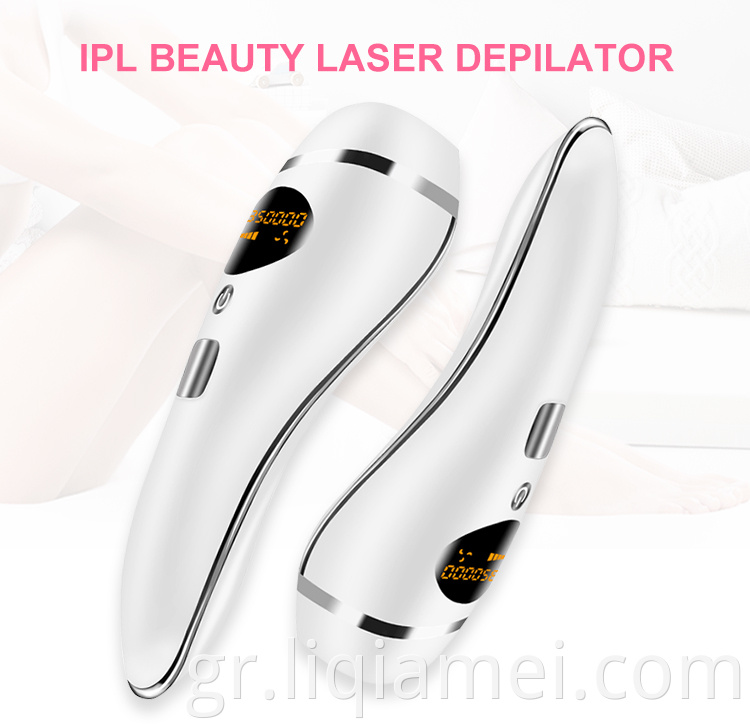 Μαύρο Skin Home IPL Laser Μόνιμη Μηχανή Απομάκρυνσης